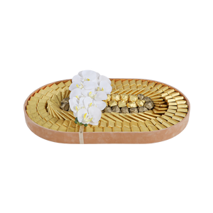Velvet Oval Tray - Size 3