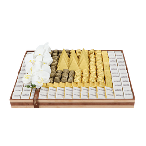 Squared Velvet Tray Large