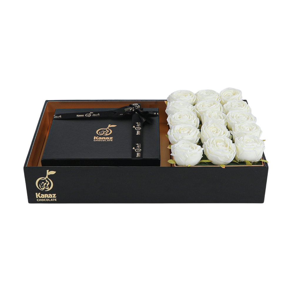 Choco Cone Flower Box - M