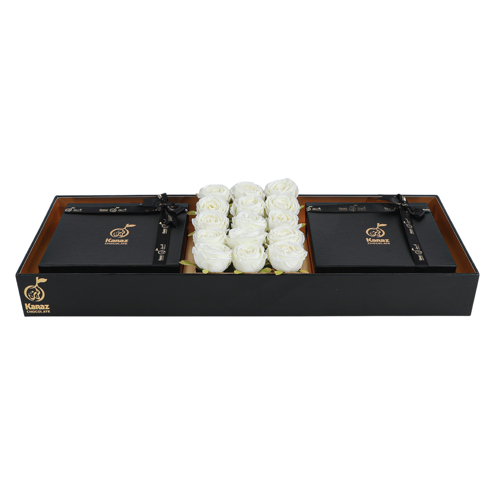 Choco Cone Flower Box - Double