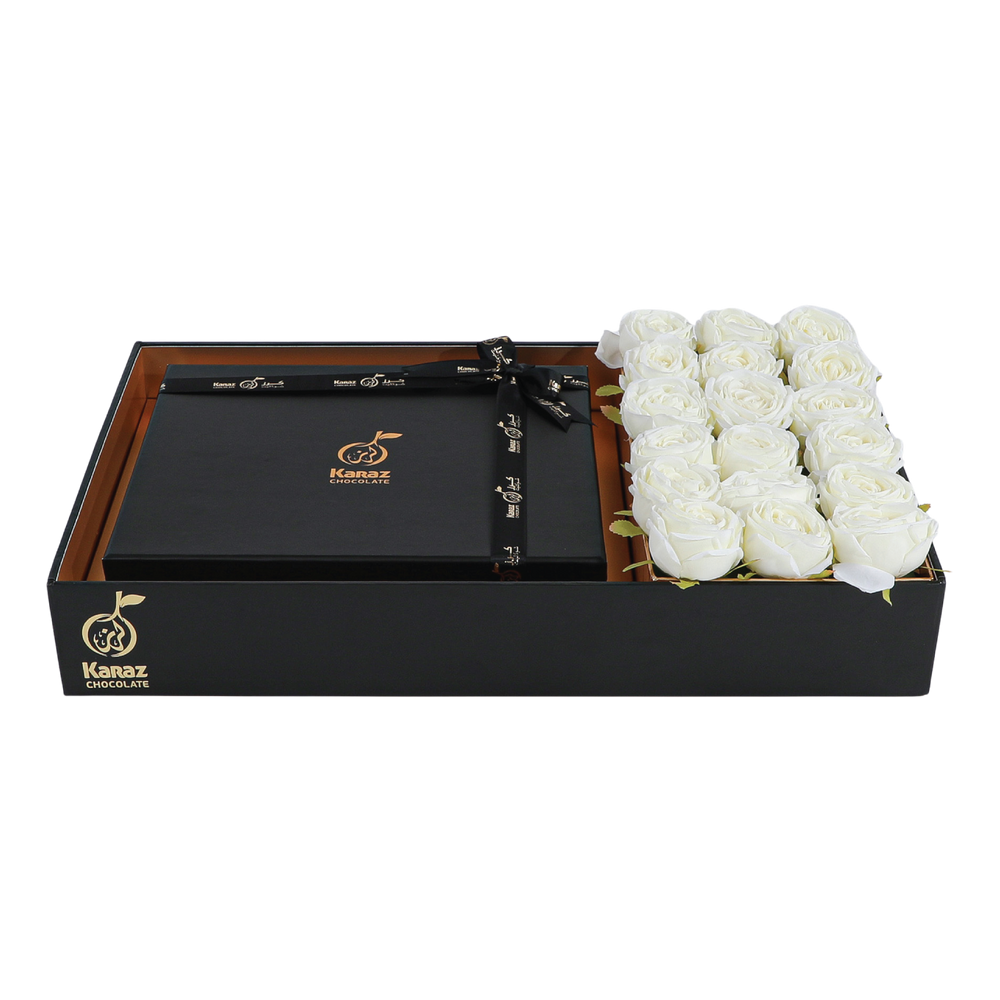 Choco Cone Flower Box - L