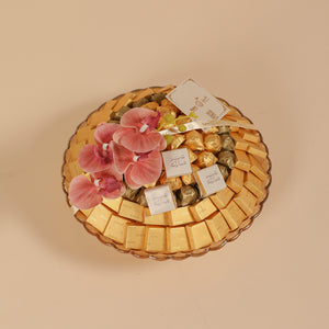 Round Glass Tray