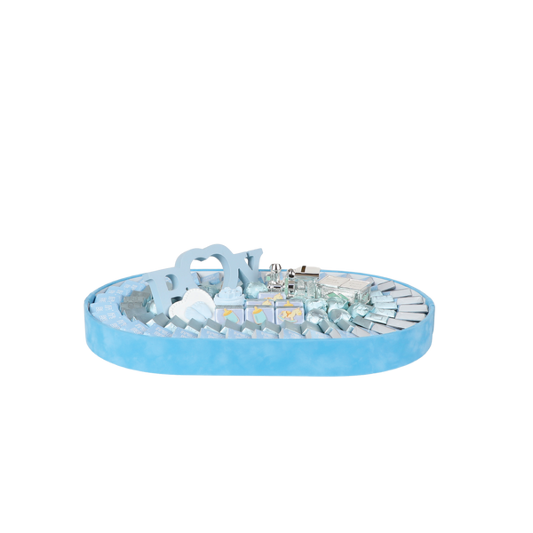 صينية شامواه بيضاوية - صغير