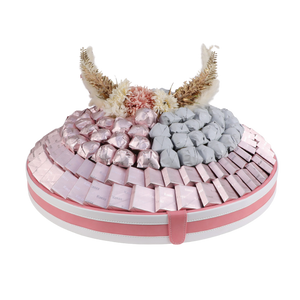 صينية جلد مدورة - قياس 4