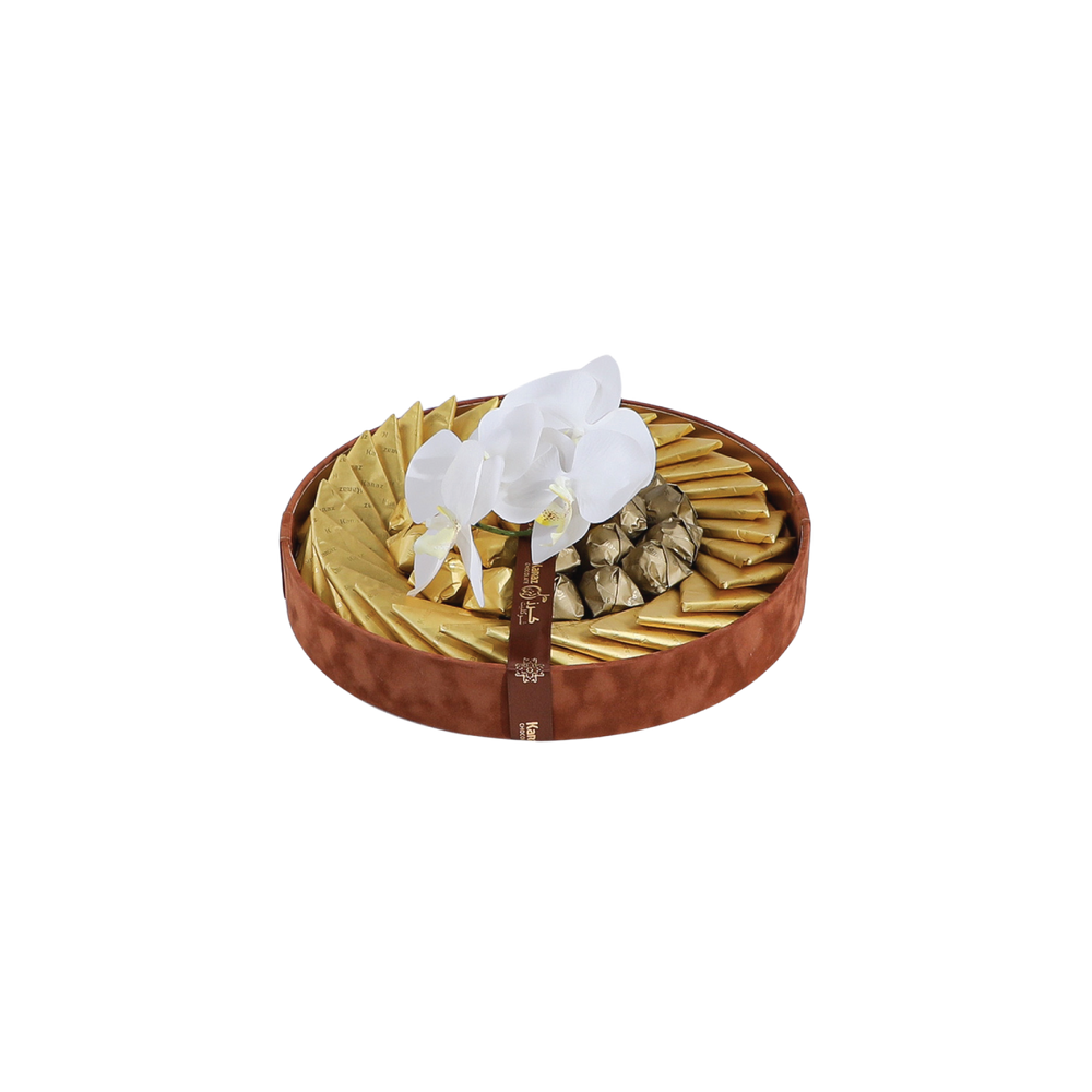 Velvet Round Tray - Size 1