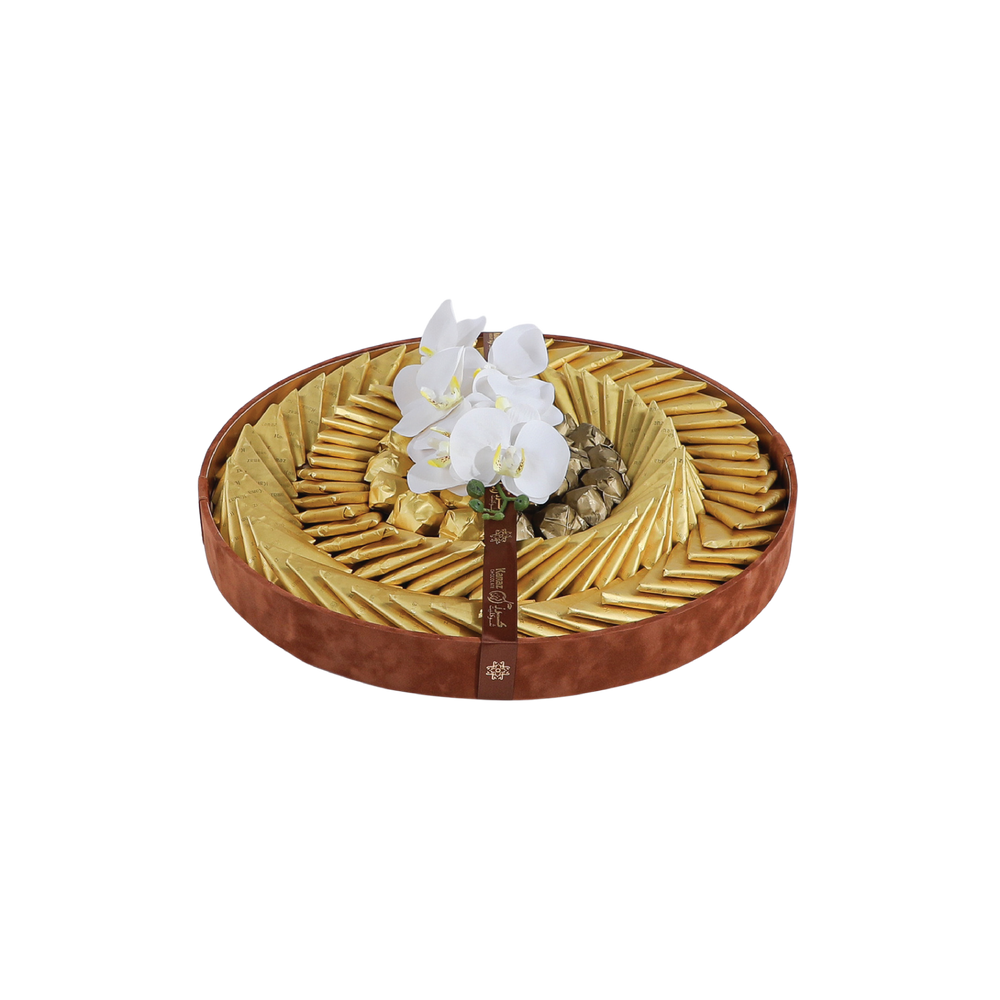 Velvet Round Tray - Size 2