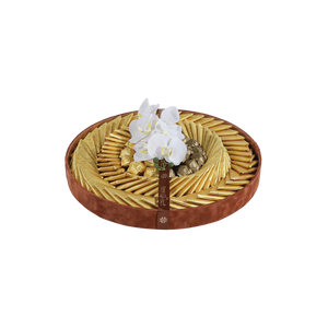 Velvet Round Tray - Size 2