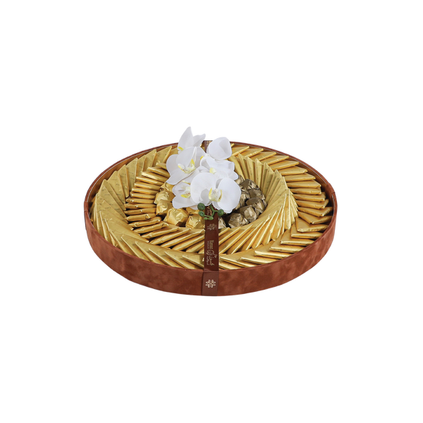 Velvet Round Tray - Size 2