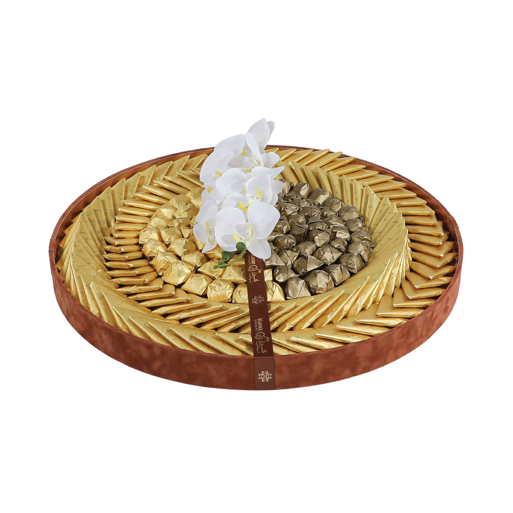 Velvet Round Tray - Size 3