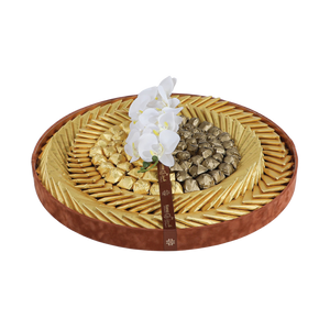 Velvet Round Tray - Size 3
