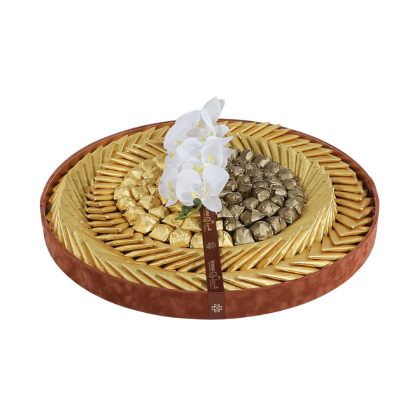 Velvet Round Tray - Size 3