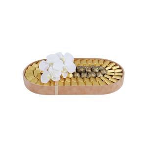 Velvet Oval Tray - Size 1