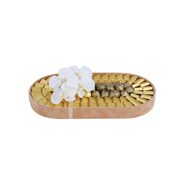 Velvet Oval Tray - Size 1