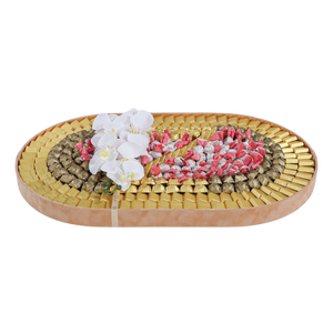Velvet Oval Tray - Size 4