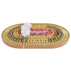 Velvet Oval Tray - Size 5