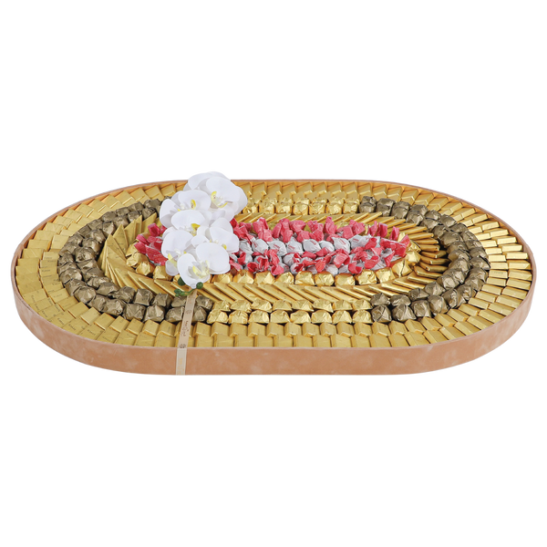 Velvet Oval Tray - Size 5