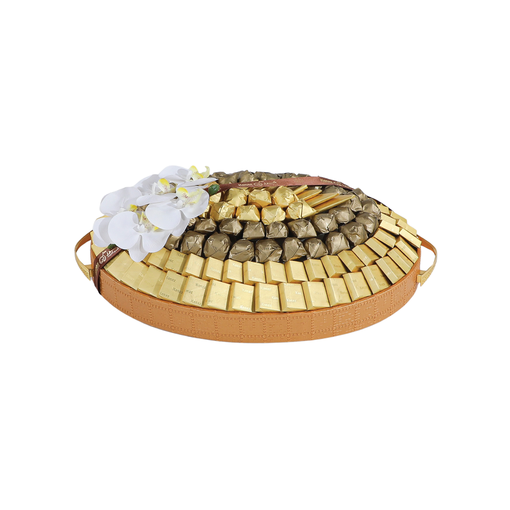 Leather Oval Tray - Small