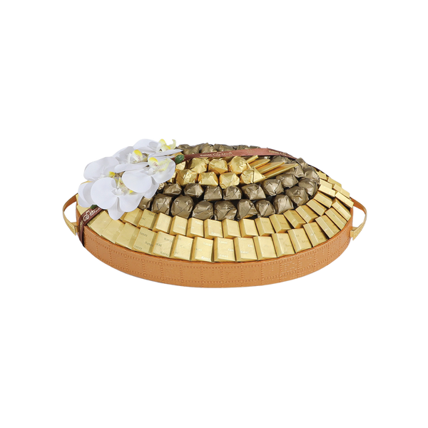Leather Oval Tray - Small